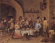 TENIERS, David the Younger Twelfth Night France oil painting artist